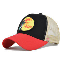 Stay & Stylish Bass Embroidered Baseball Cap for Outdoors