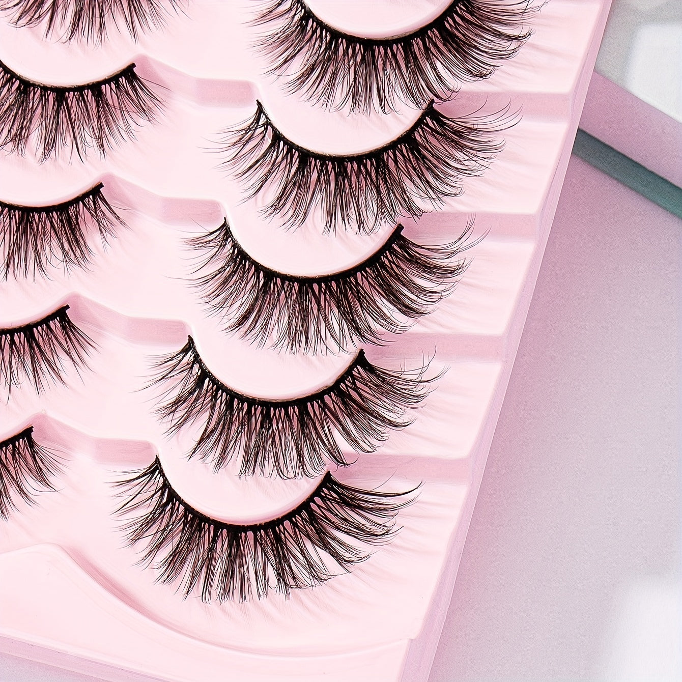 Soft & Fluffy False Mink Eyelashes for Long Lasting Look