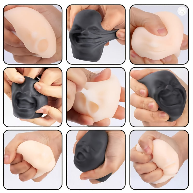 Fun Emotion Ball Toy for Stress Relief - Squeeze Ball for Children and Adults
