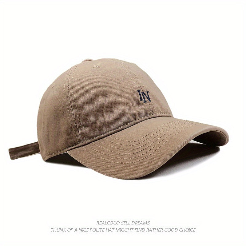 Embroidery Casual Baseball Cap Lightweight Sun Hat Adjustable Unisex Sports Dad