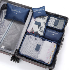 6pcs Travel Storage Bag Portable Clothes and Shoes Packing Bag Set