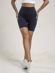 High Waist Yoga Shorts Butt Lifting Seamless Activewear