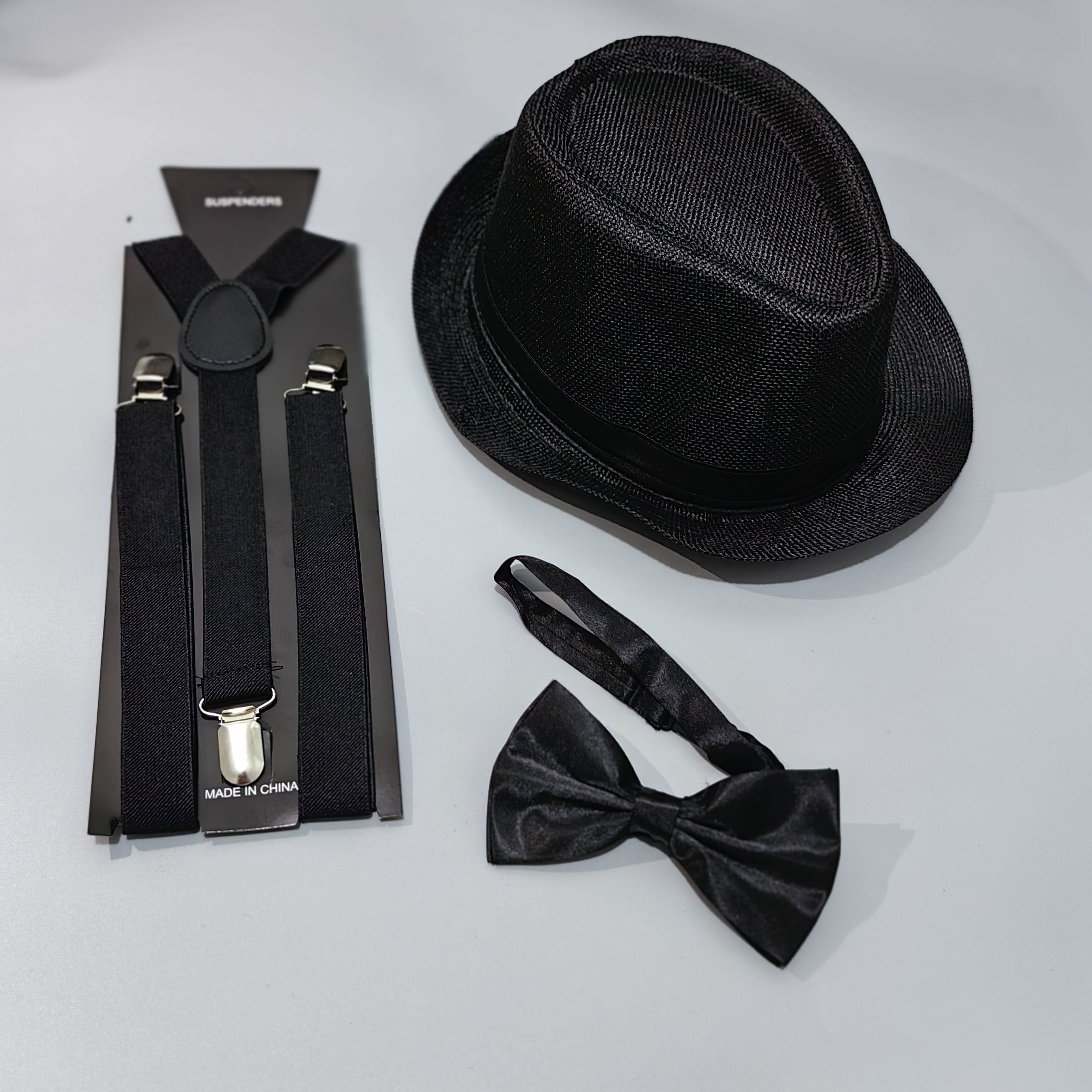 3pcs Set Halloween Costume Props 1920s Party Cosplay