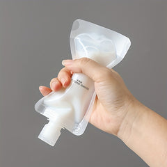 10 Pcs Travel Refillable Squeeze Pouch Toiletry Containers Lightweight