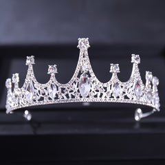 Girls Princess Tiara Halloween Crown Costume Headband Birthday Bride Hair Access