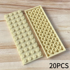 20pcs 4x12 Building Blocks for DIY Toy Ent, Compatible with MOC 3029