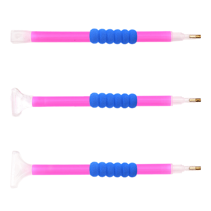 3pcs Diamond Paint Film Pen Set DIY Quick Paste Correction