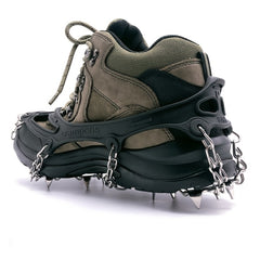 Stainless Steel Ice Traction Cleats for Safe Winter Walking