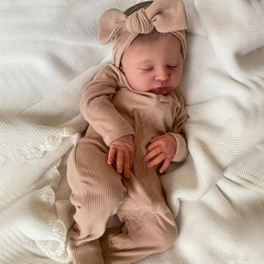 Handcrafted 48 Lifelike Youngsters Doll with Hand Painted Hair