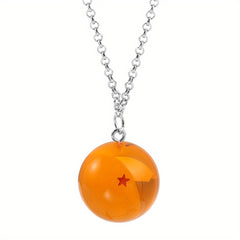 Resin Ball Pendant Necklace for Teen Boys and Girls