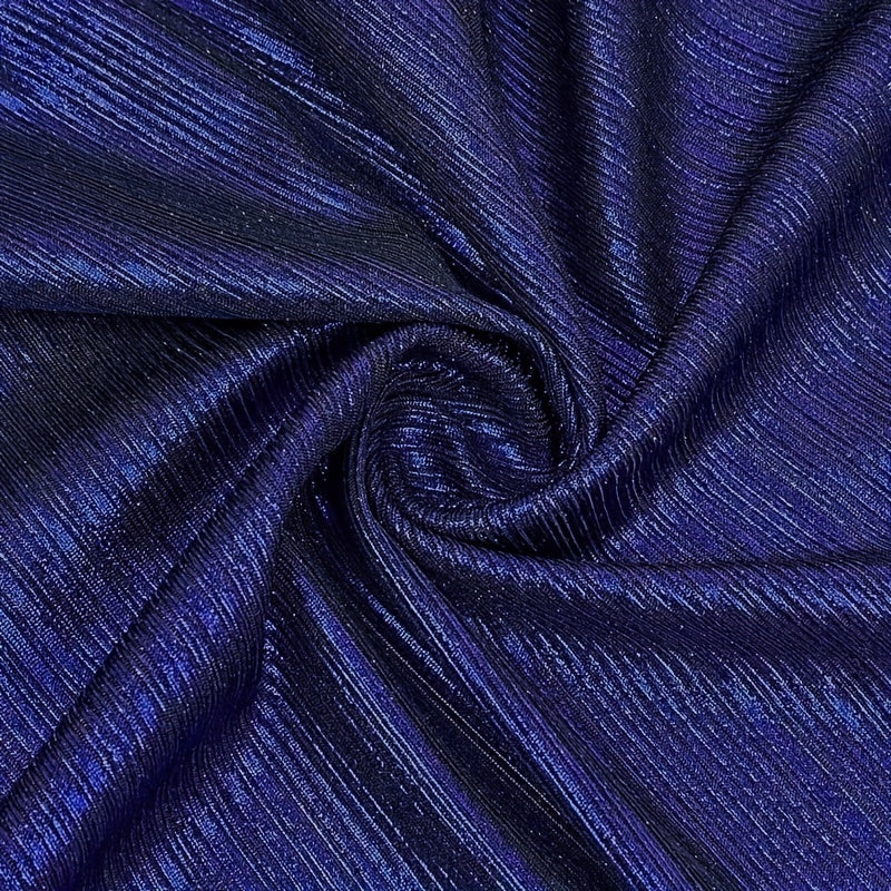 Knitted Bronzing Fabric Pleated Skirt Dance Wear