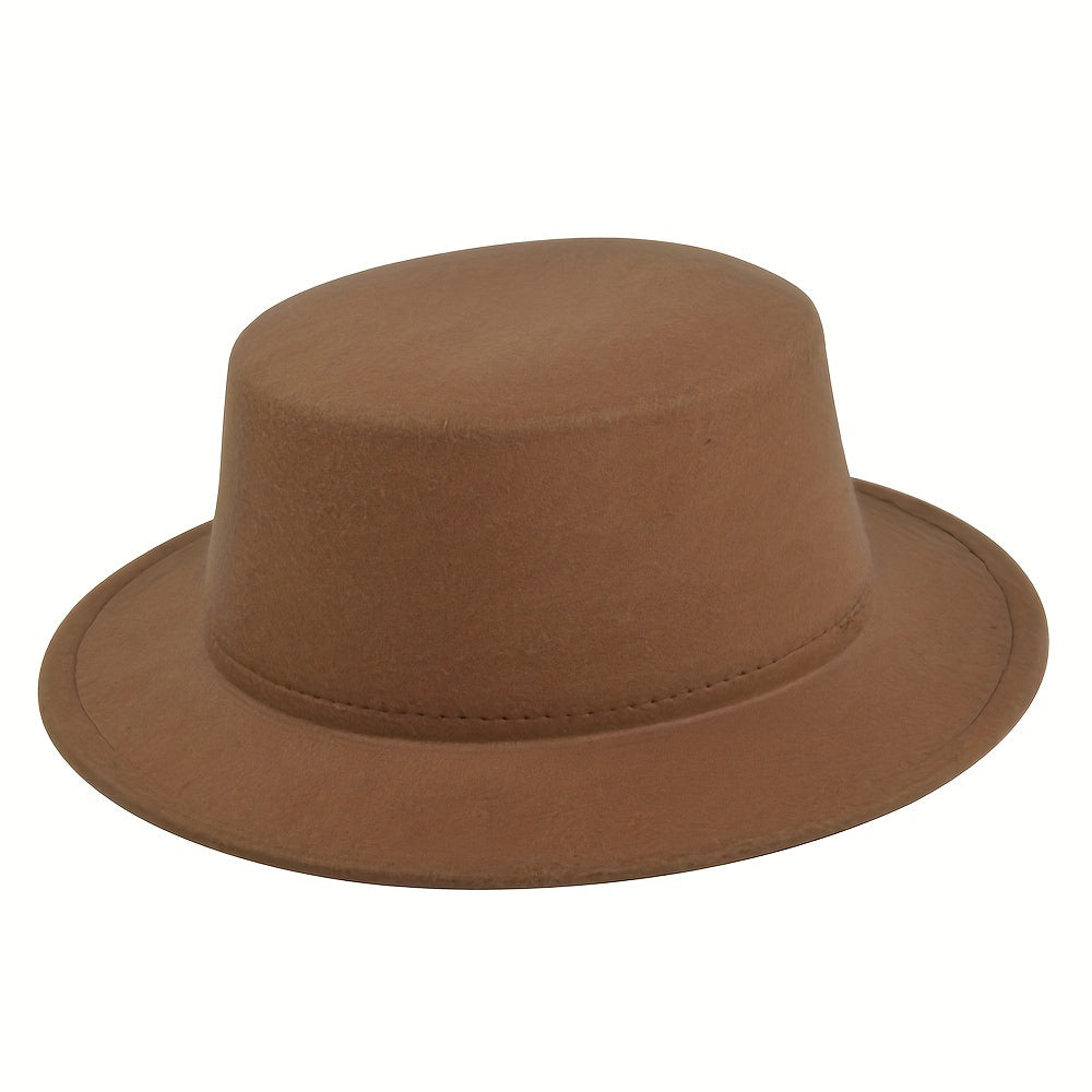 Kids Wide Brim Fedora Hat for Party