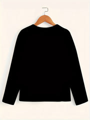 Halloween Witch Pattern Men's Long Sleeve Tee