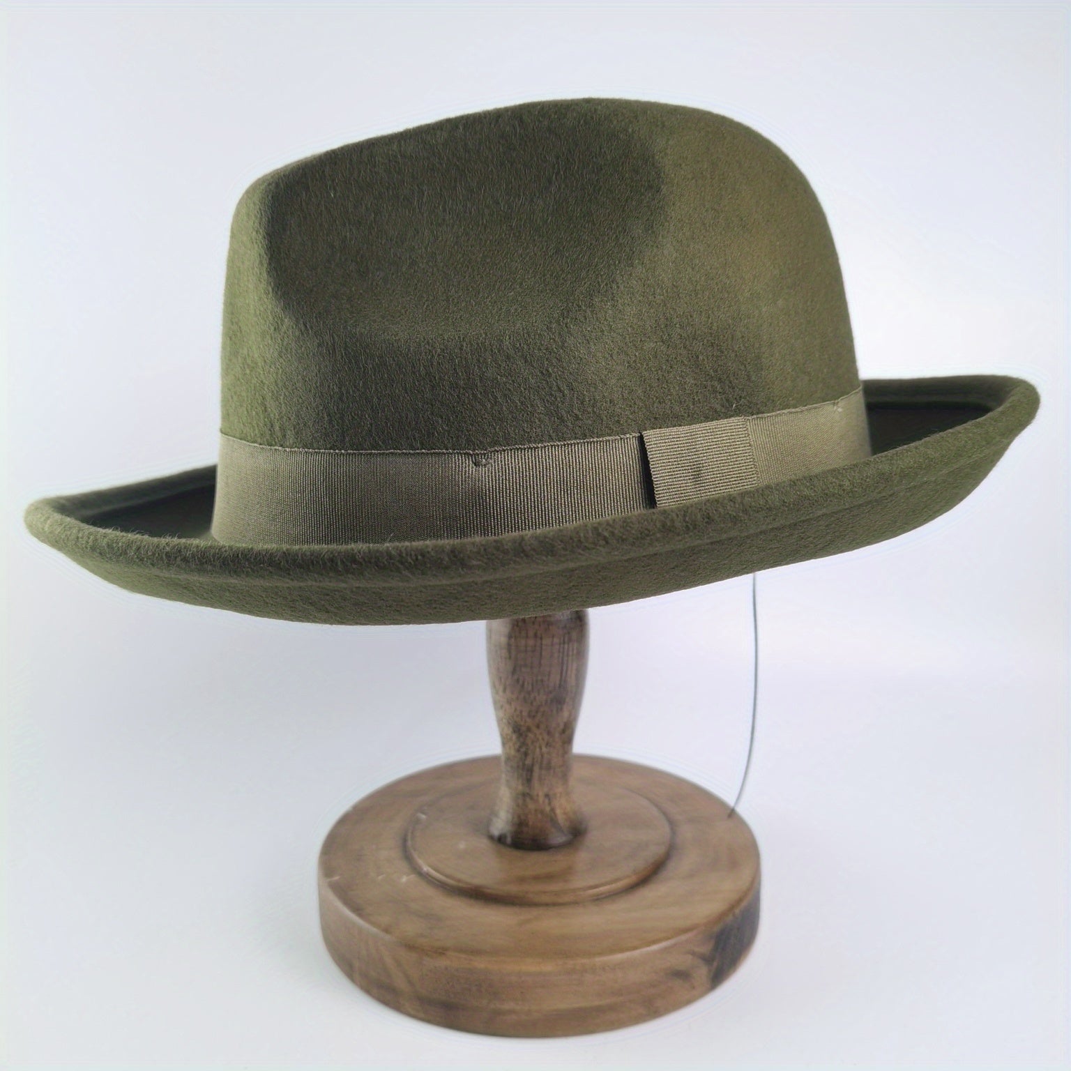 Feather Army Green Hat Western Cowboy Hat Sun Hat Men's And Women's Hats