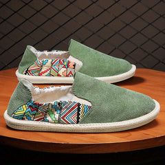 Men's Slip On Canvas Shoes Non Slip Sneakers