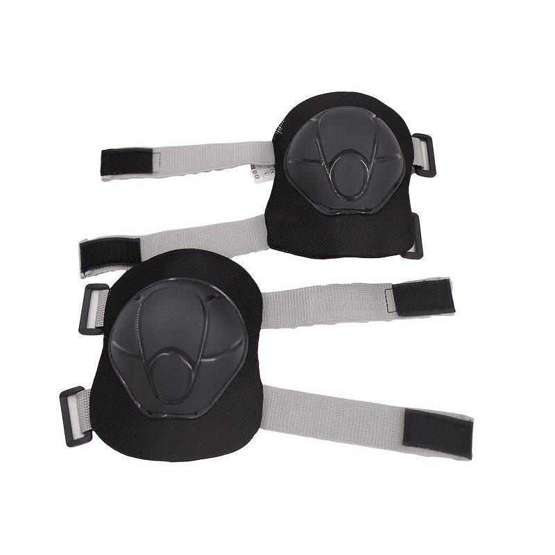 Kids Skateboarding Protective Gear Set Knee Pads Elbow Pads Wrist Guard