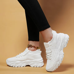 Women's Stylish Knit Sneakers Non slip & Arch Support