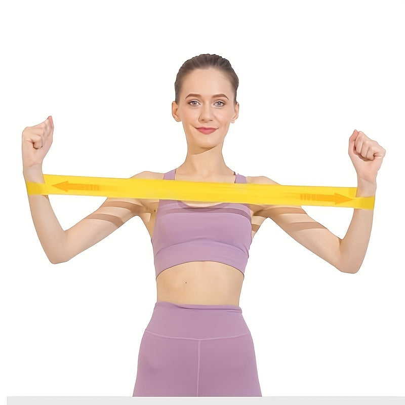 TPE Yoga Elastic Band Fitness Resistance Band for Leg Shaping