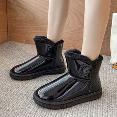 Women's Waterproof Non-slip Snow Boots Warm Thick Bottom Shoes