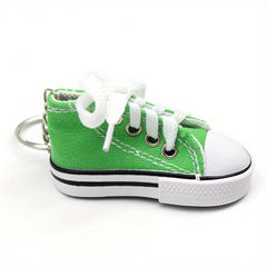 Canvas Shoes Keychain Funny Key Ring Pendant Bag Accessories