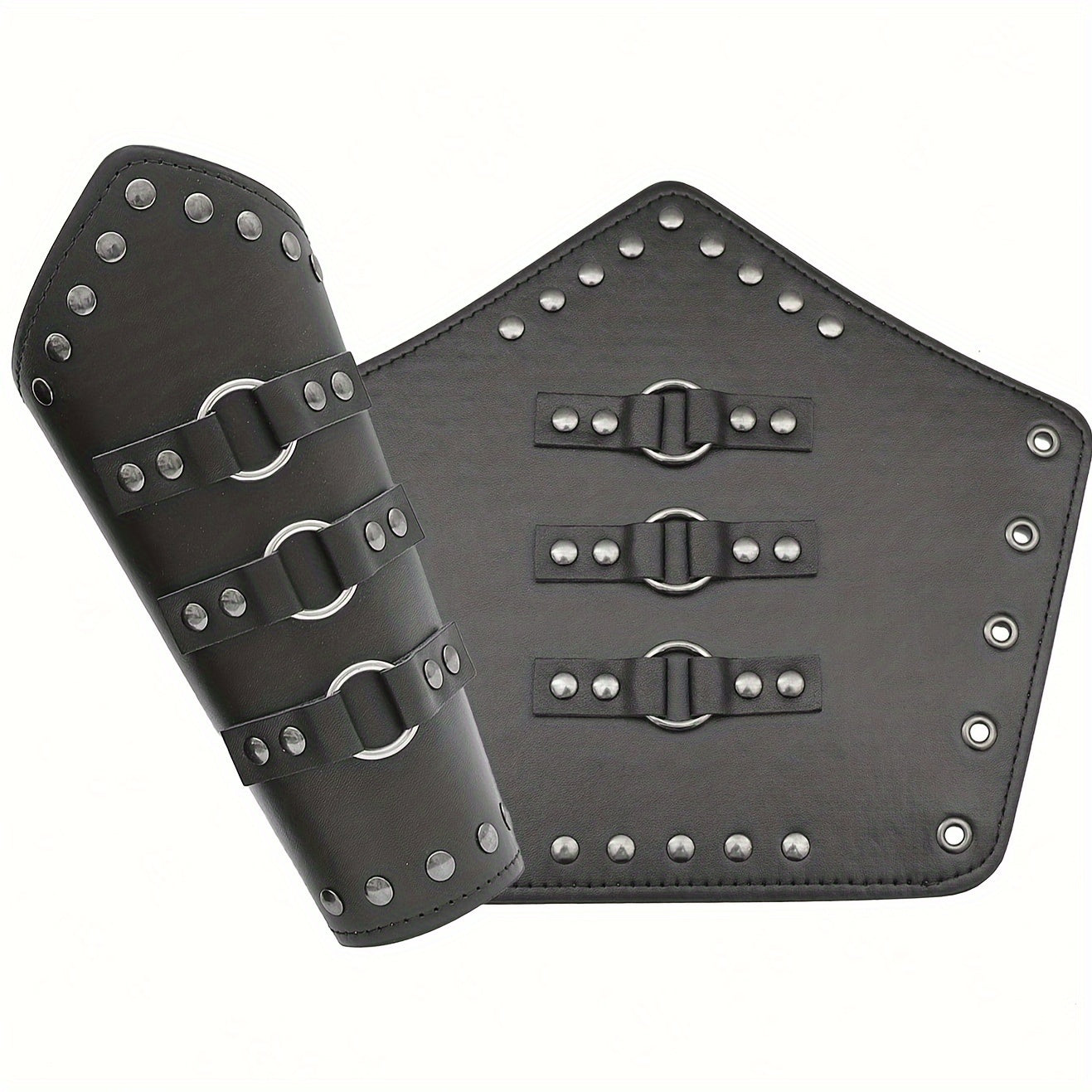 Vintage Medieval Viking Knight Arm Guard Renaissance Cosplay Costume