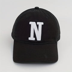 Patch Cotton Baseball Cap Solid Couple Dad Hat Unisex Casual Adjustable