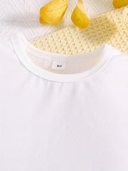 Toddler Baby Boy Casual 3pcs Set Dress Shirt Romper Pants