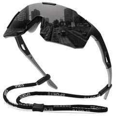 Men's Ink Polarized Sunglasses Dazzling Cycling Glasses Unisex