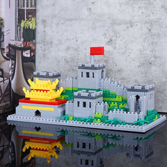 1700 pcs Great Wall Building Blocks Set World Landmarks Perfect for Decor