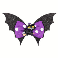 Halloween Double Bat Wing Hair Clip