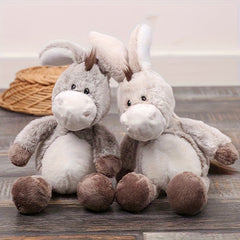 Adorable Donkey Plush Toys in Different Colors for Friends Birthday Christmas