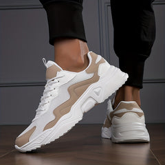 Men's Breathable Mesh Athletic Shoes Lace-up Walking Spring Summer