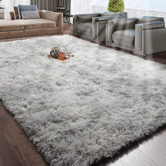 Modern Fluffy Floor Mat Non Slip Large Shaggy Indoor Carpet