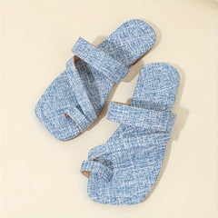 Open Toe Slippers Girls Lightweight Vacation Beach Breathable Sandals