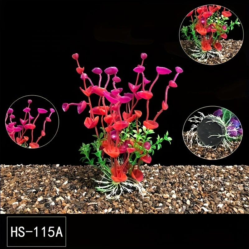 Plastic Artificial Water Plants Fish Tank Decoration Ornament