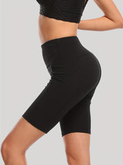 High Waist Pocket Yoga Workout Shorts Hip Lifting Running Fitness