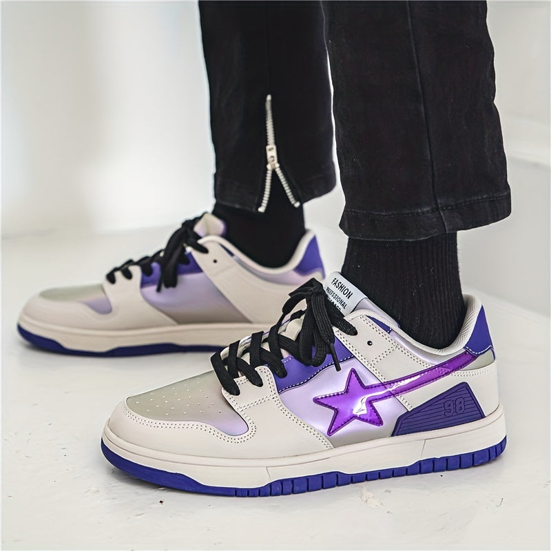 Men's Block Skate Shoes Non Slip Casual Shoes For Youth