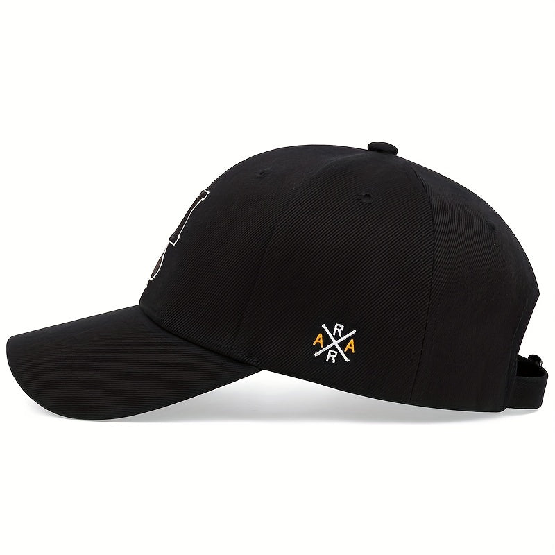 Poker K Embroidery Baseball Cap Adjustable Sports Hats Casual Sunscreen Dad Hat