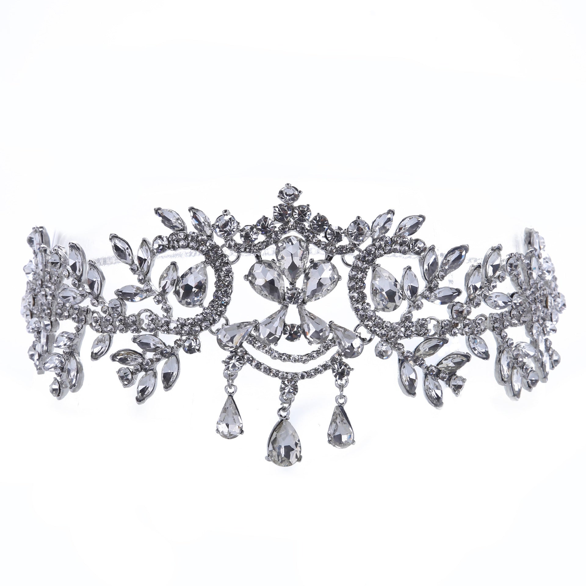 Bridal Crystal Headband Rhinestone Head Piece Wedding Accessories