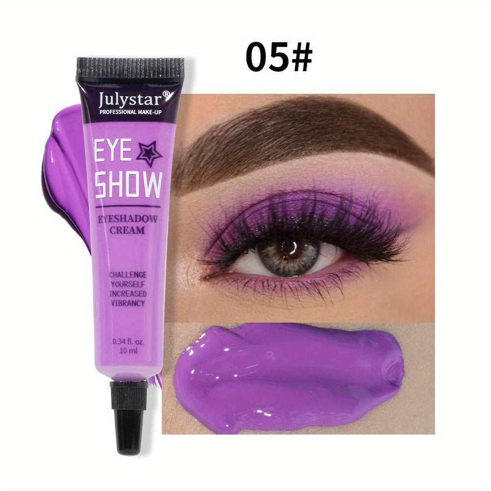 6 Colors Eyeshadow Cream Waterproof Long Lasting Liquid Eyeshadow
