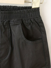 Boy's Cargo Shorts with Letter Patched, Street Style Casual Bottoms