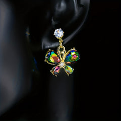Butterfly Dangle Earrings, European American Style