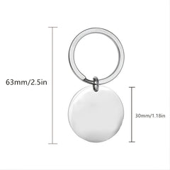Stainless Steel Keychain Christmas Gift