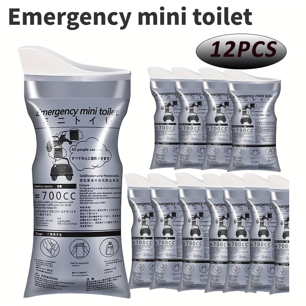 Disposable Emergency Urinal Bag for Camping Travel Traffic Jam