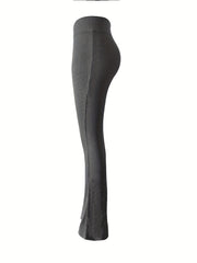 Women's High Waist Flared Leggings Yoga Pants