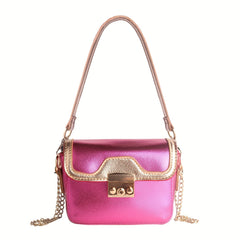 Toddler Princess Messenger Bag with Chain Kids Underarm Handbag