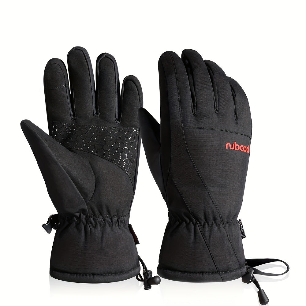 Waterproof Winter Gloves w/ Touchscreen - Ideal for Skiing & Outdoor Work