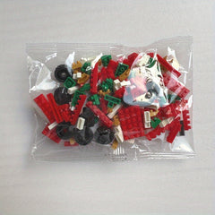 Mini Christmas Building Blocks Santa Elves Snowmen Train Characters