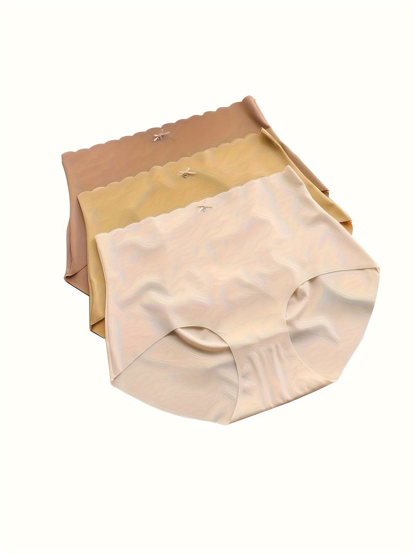 3 Pack Plus Size High Waisted Tummy Control Panties Set
