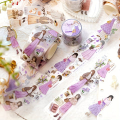 Gentle Memories Series PET Tape Artistic Dressing Stickers